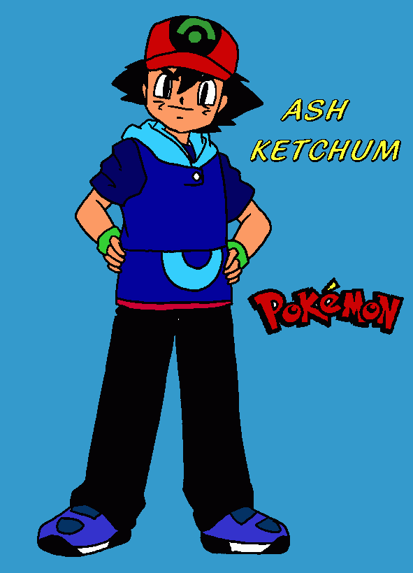 Ash Ketchum Para Colorear Ash Ketchum Para Imprimir