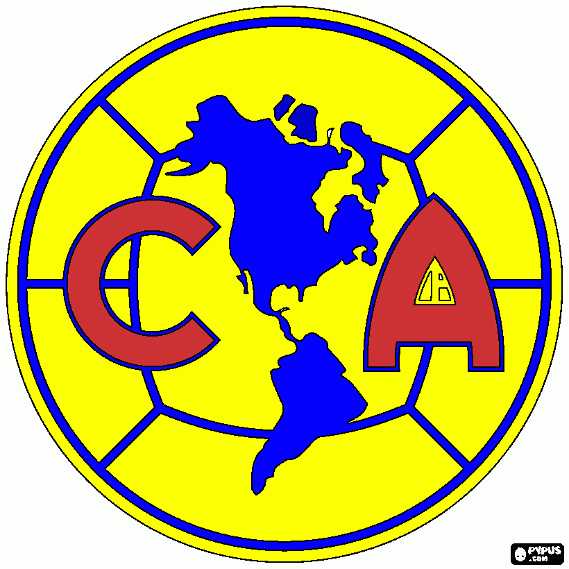 Imagenes Del Escudo Del America Para Colorear Dibujo Para Colorear 16368 The Best Porn Website 4284