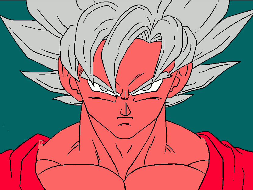 Dibujos De Goku Ssj Blue Kaioken Para Colorear Reverasite