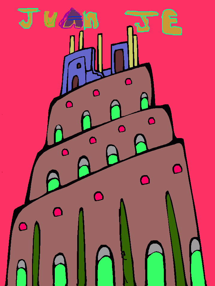 La Torre De Bab Para Colorear La Torre De Bab Para Imprimir
