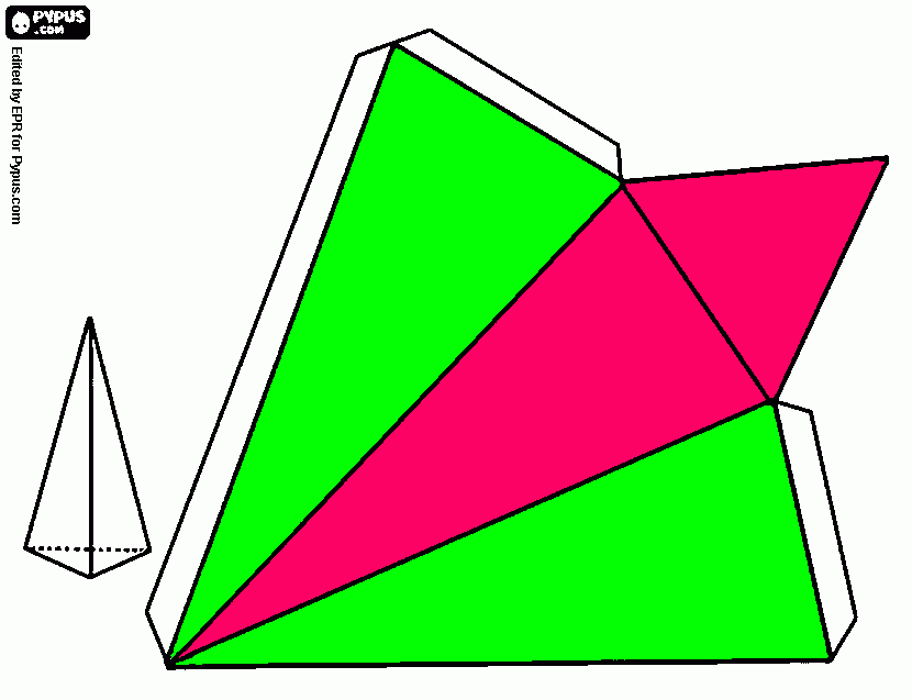 Plantilla De Piramide Triangular Cios Vrogue Co