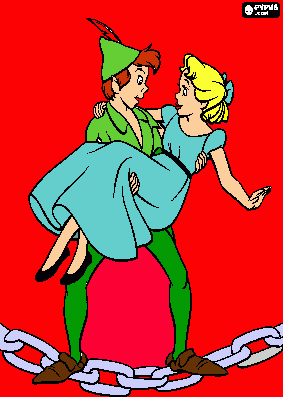 :3 Peter Pan!! :DD para colorear