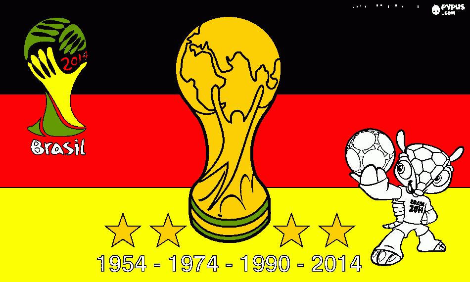 alemania 3 para colorear