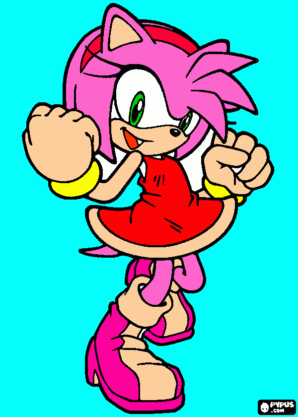 amy eriza  para colorear