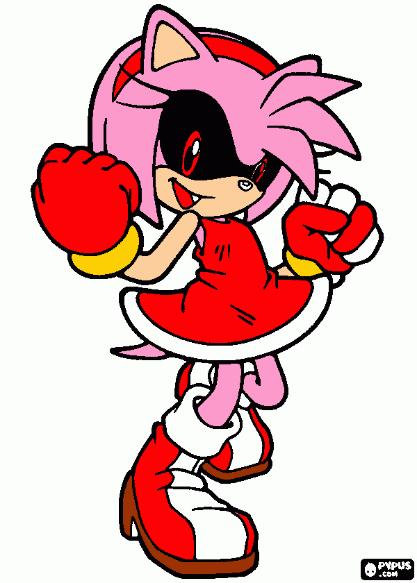 amy xex para colorear