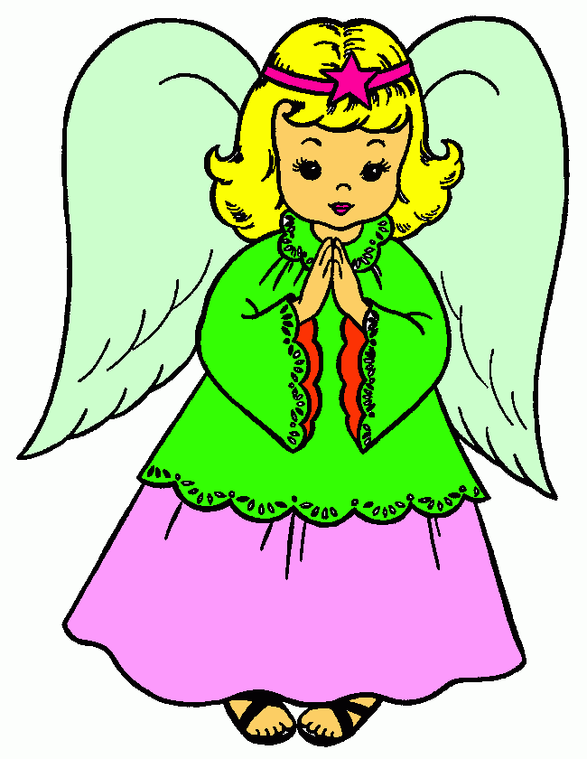 angel. para colorear