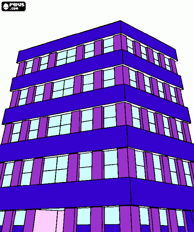 aparcamiento para colorear