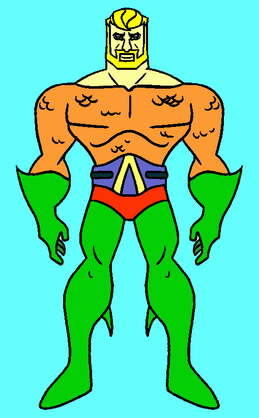 aquaman para colorear