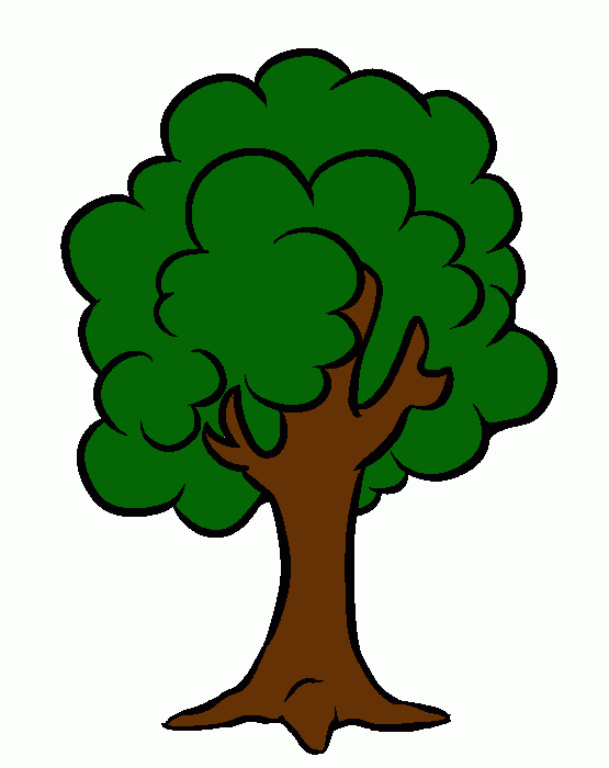 arbol para colorear