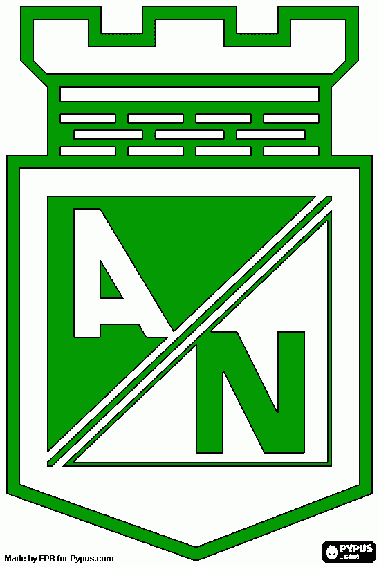  atl nacional para colorear