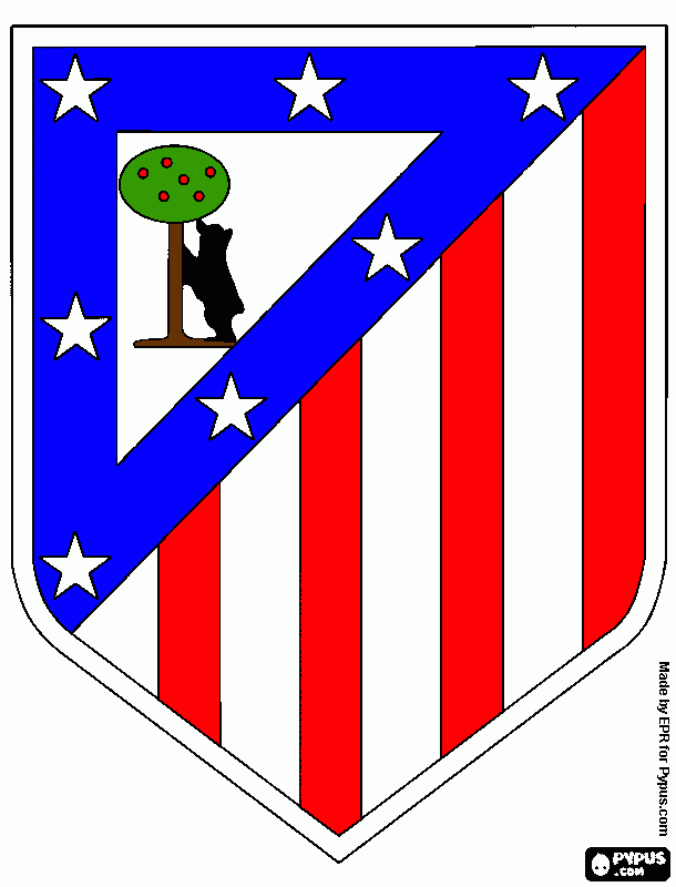 atletic para colorear