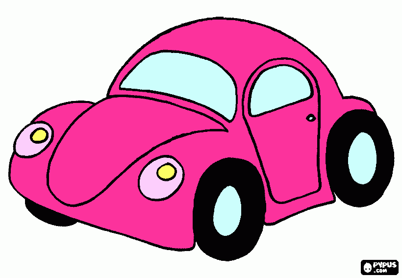 AUTO CARS para colorear