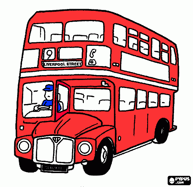 英語単語フラッシュカード London bus School bus マイヤペン - 絵本