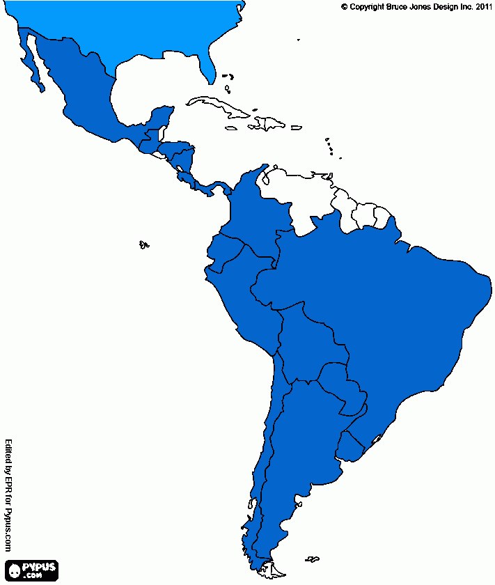 azul SNA para colorear