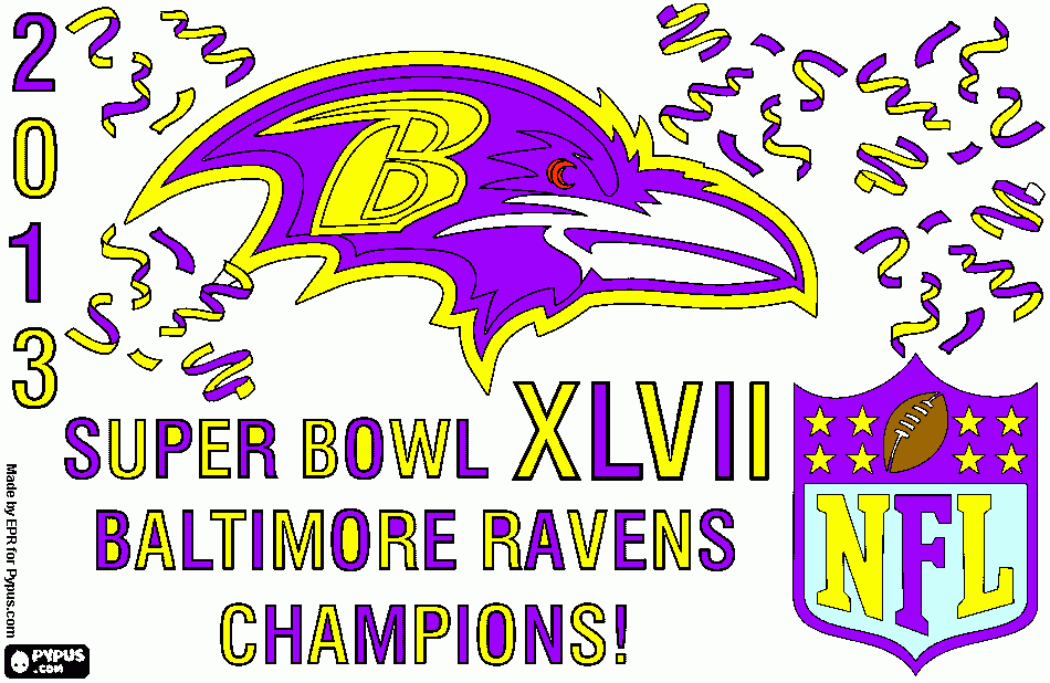 baltimore para colorear