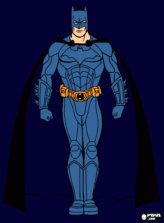 batman dark knight para colorear