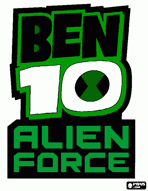 ben10 alien force para colorear