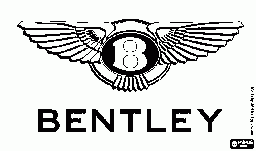 bentley para colorear