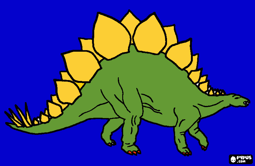 brocosaurio para colorear