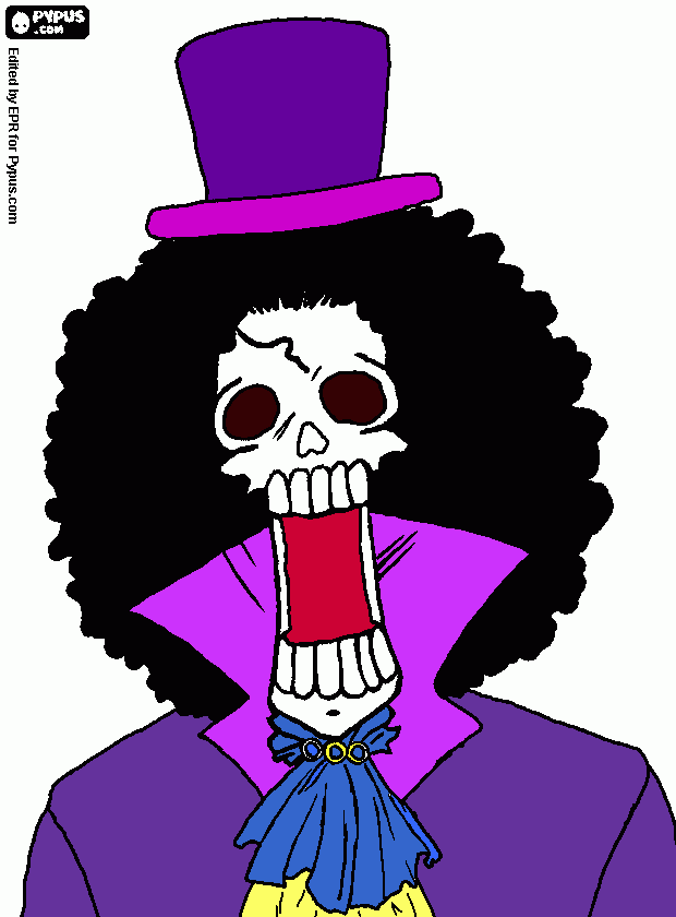 brook para colorear