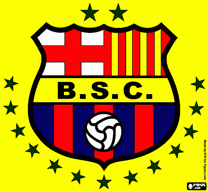 B.S.C para colorear