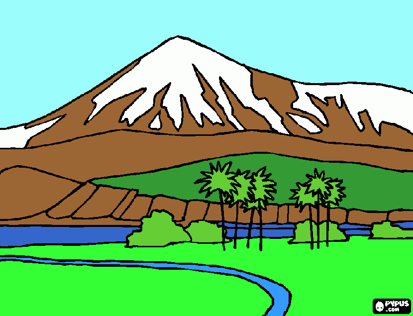 Campo Quijano para colorear