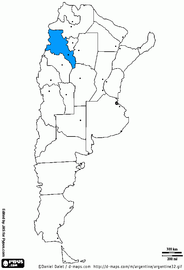 catamarca para colorear