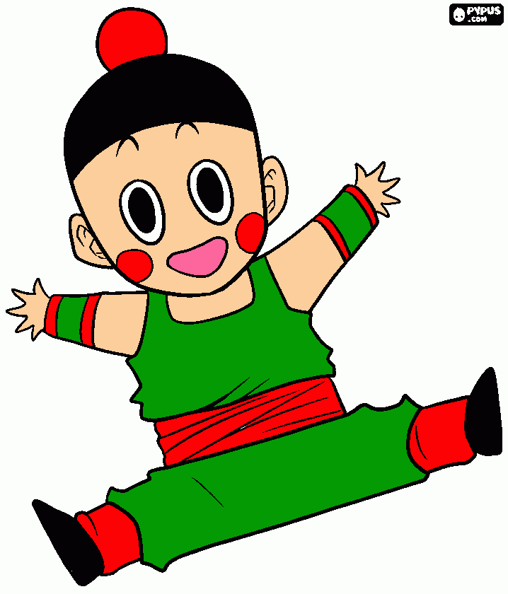 chaozu para colorear