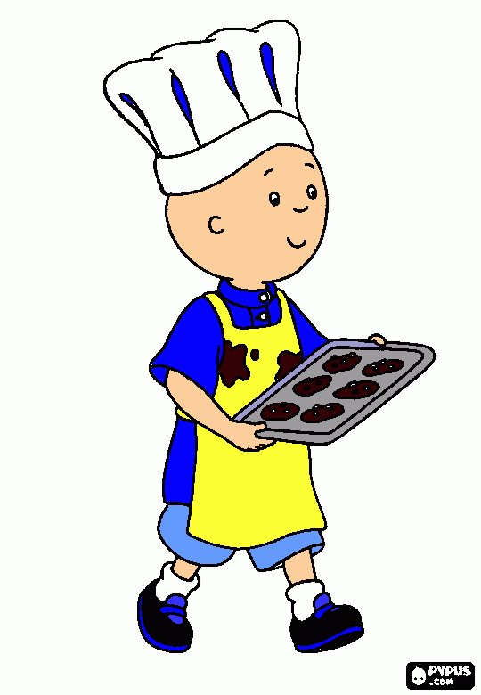 Chef-cito para colorear