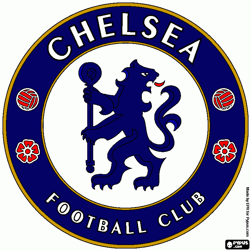 chelsea para colorear