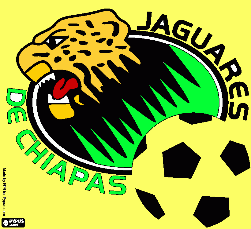 chiapas para colorear