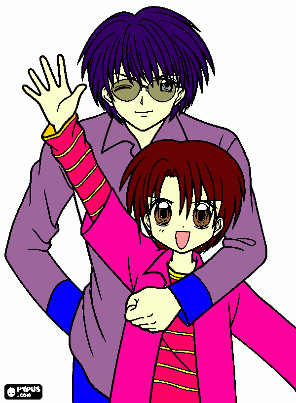 clannad para colorear