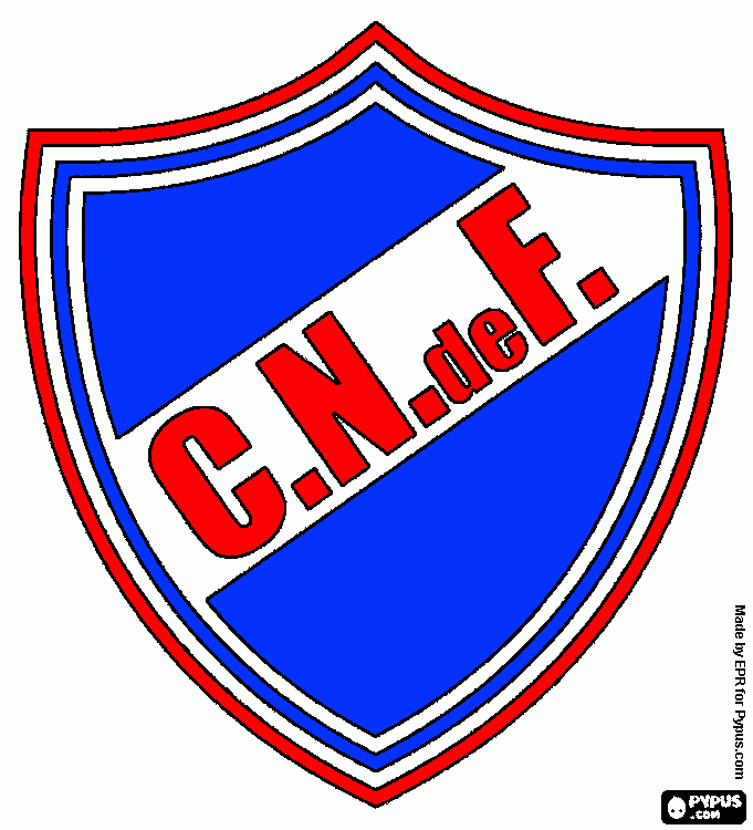 Club Nacional de Futbol para colorear