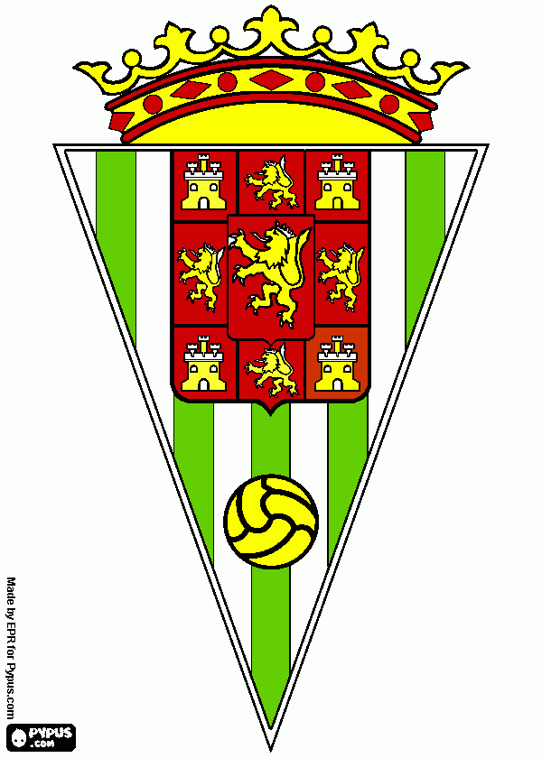 Cordoba c.f. para colorear