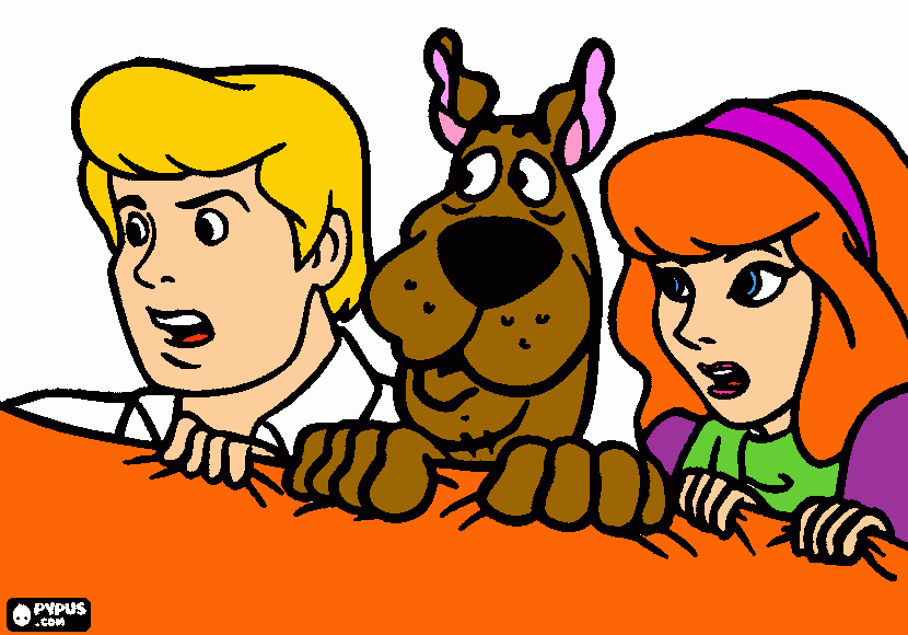 daphne blake para colorear