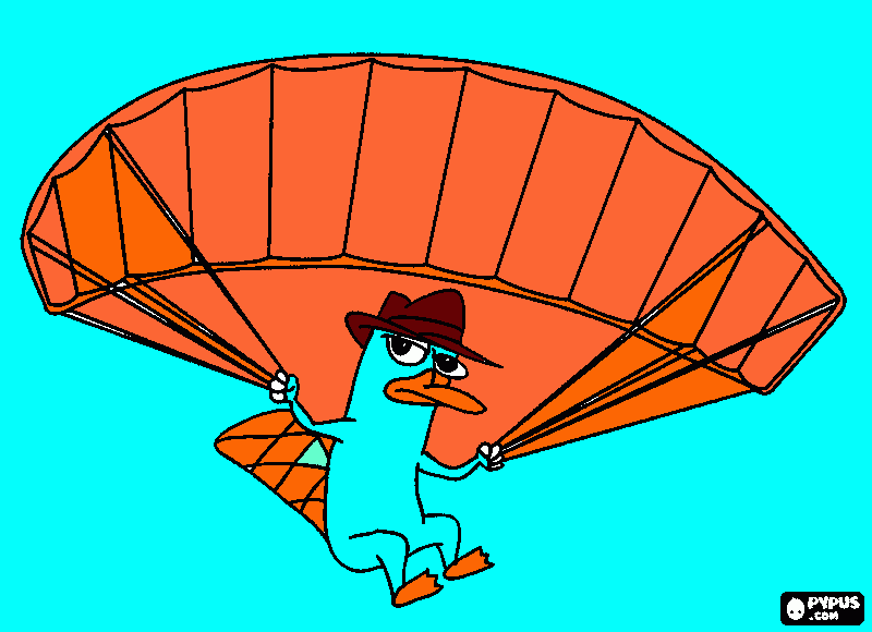 Dibujo de Perry para colorear