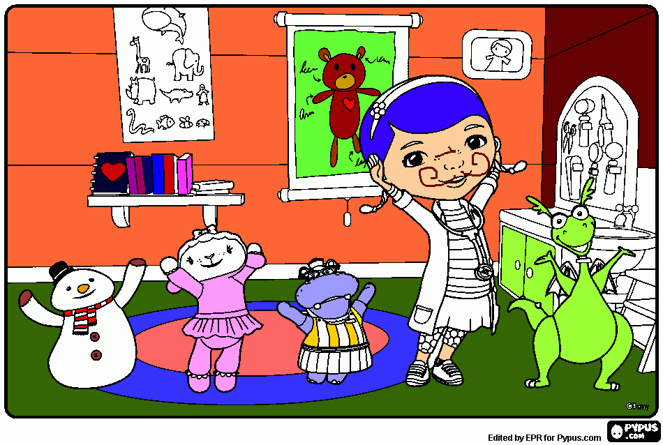 dibujo de timba para colorear