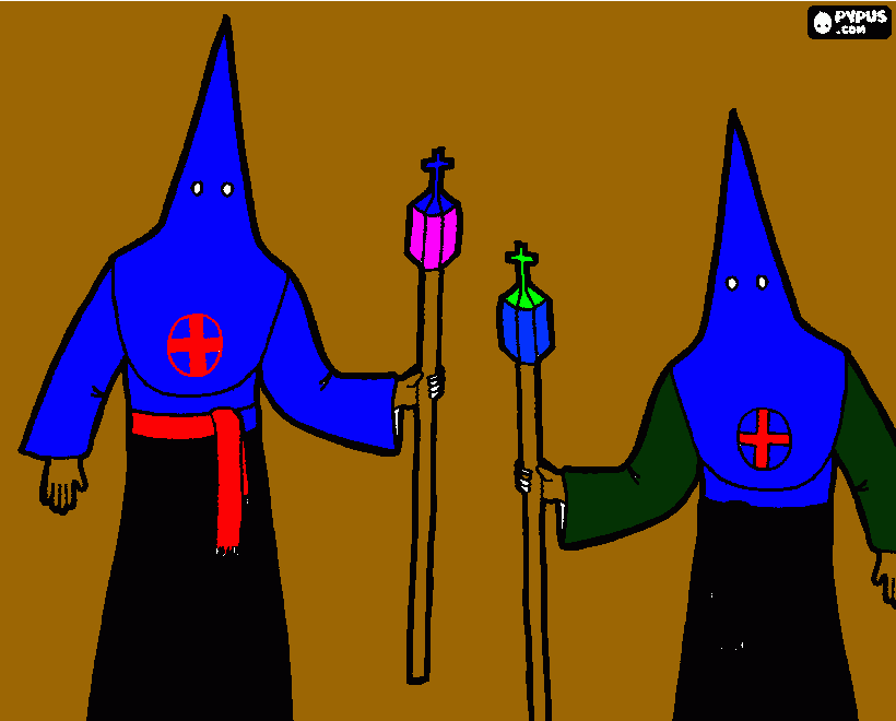 dibujo semana santa  para colorear