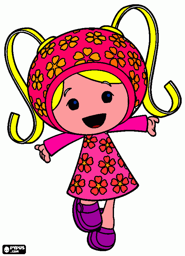 DIBUJO UMIZUMI para colorear