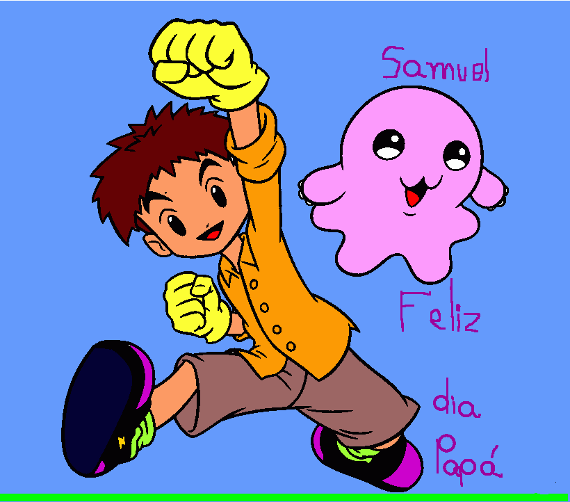 digimon del conocimiento para colorear