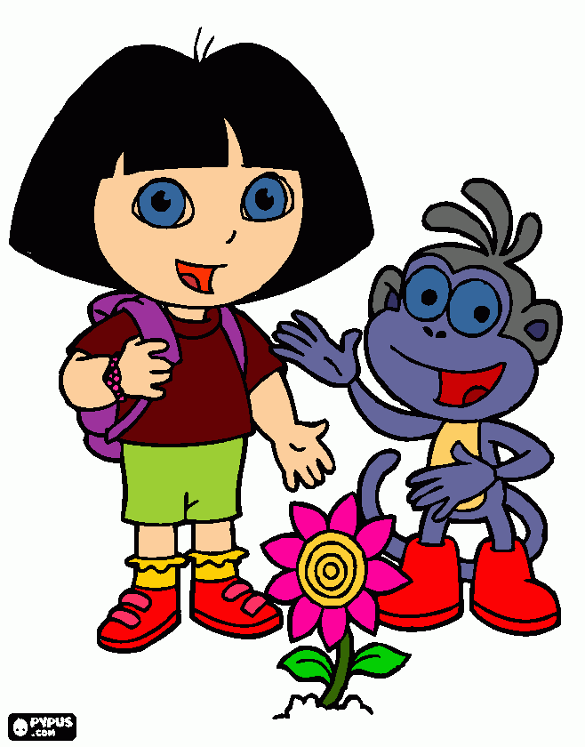 Dora Mar para colorear