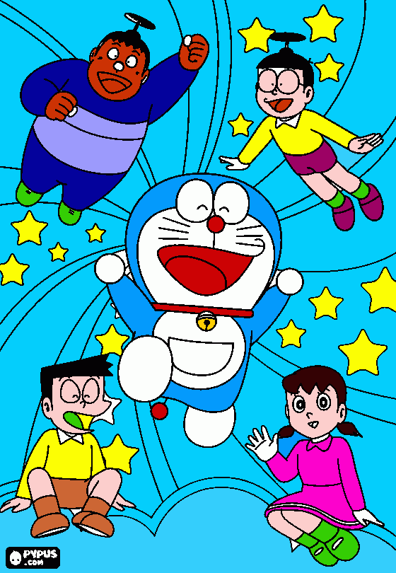 DORAIMOM para colorear