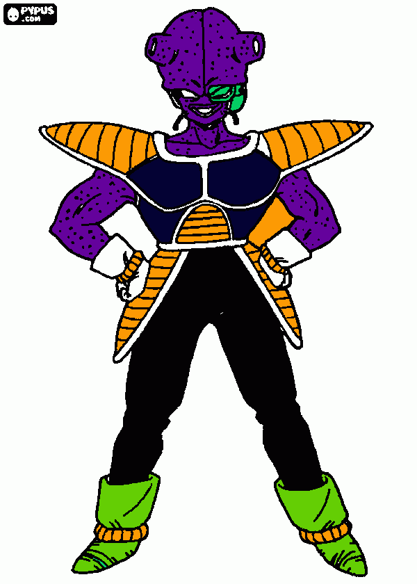 dragom ball z para colorear