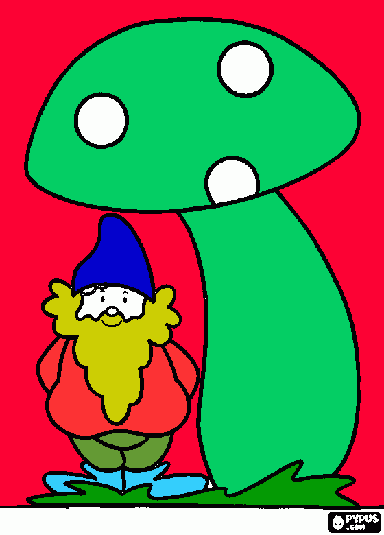 DUENDE PEREZOZO para colorear