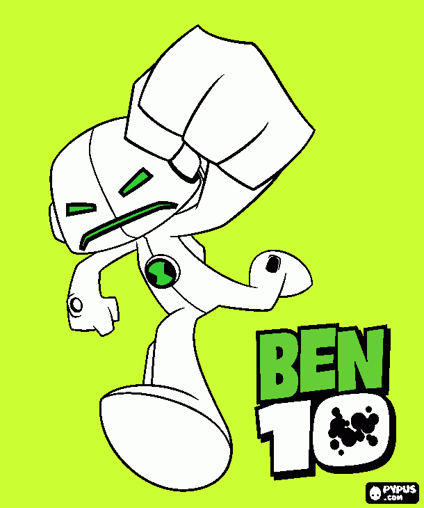 ECO ECO - BEN 10 para colorear