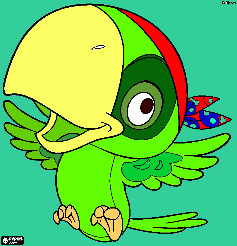 el mas bonito pajaro que ay en todo el mundo para colorear