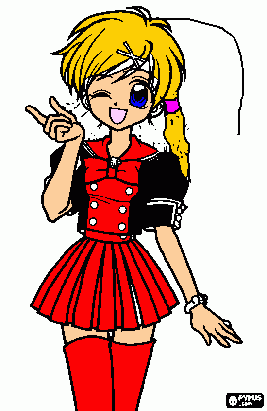 elina para colorear