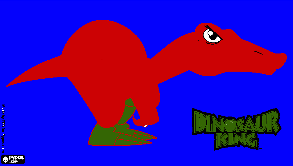 emoinosaurio para colorear