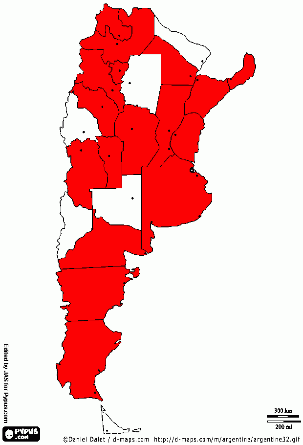 EN ROJO: PROVINCIAS DE LAS QUE SE HAN RECIBIDO INSCRIPCIONES PARA EL VI ENCUENTRO INTERNACIONAL EN GOYA para colorear