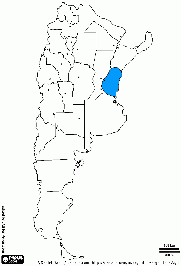 entre rios para colorear